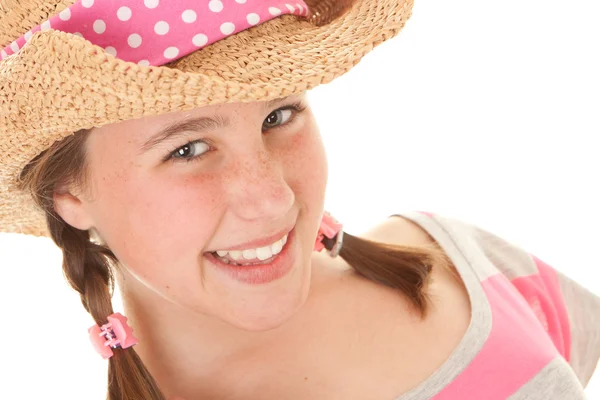 Sorrindo menina de verão — Fotografia de Stock