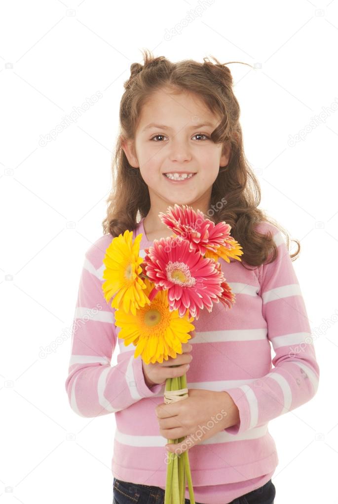 kid gift of flowers