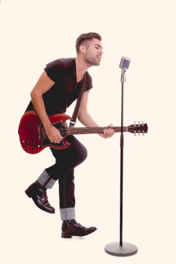 rock star şarkı gitar