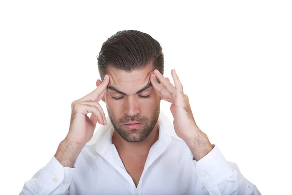 Business man thinking — Stock Photo, Image