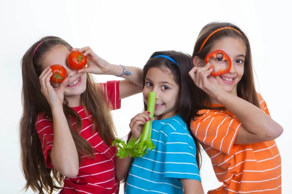 Kinderen gezond eten dieet — Stockfoto