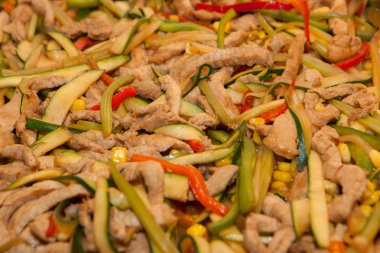 Çin Tavuğu ve Sebze. 