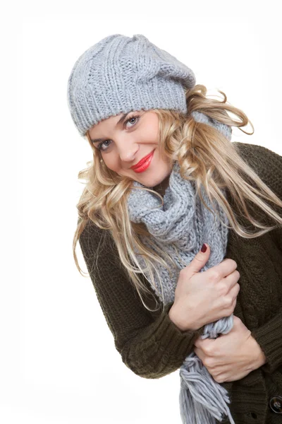 Winter woman — Stock Photo, Image