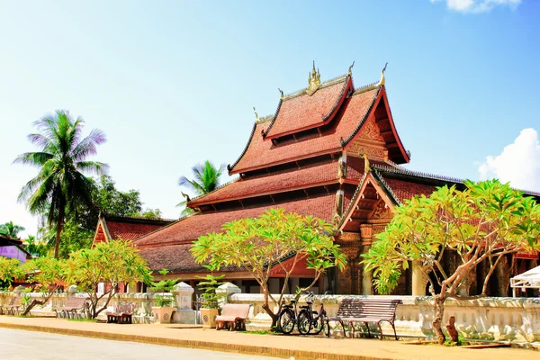 Tempio a Luang prabang Laos — Foto Stock