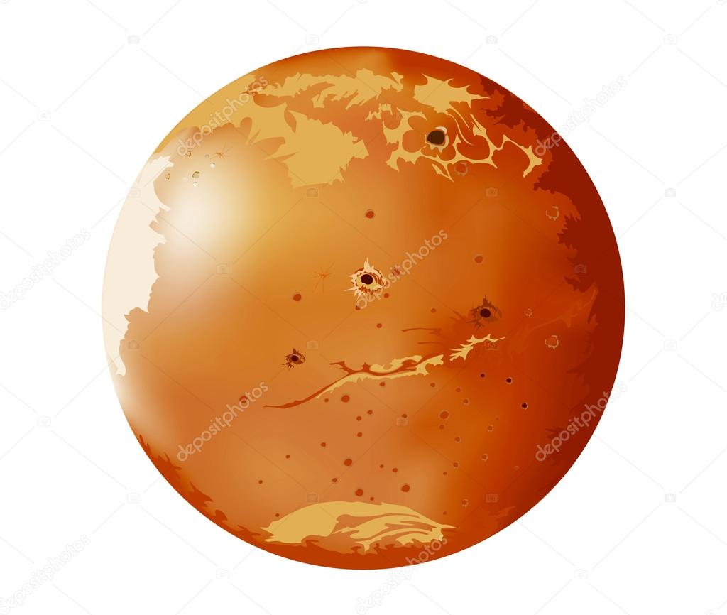 Mars planet