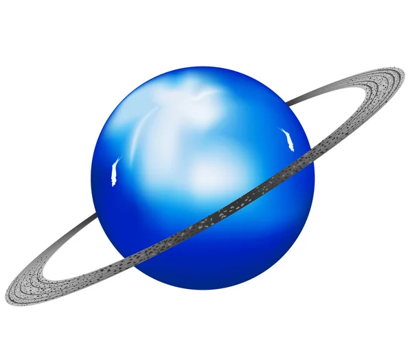 Уран планети — стоковий вектор