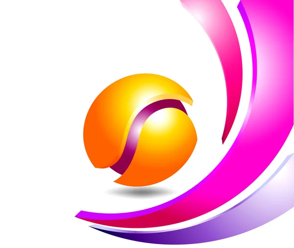 矢量 logo 背景 — 图库矢量图片