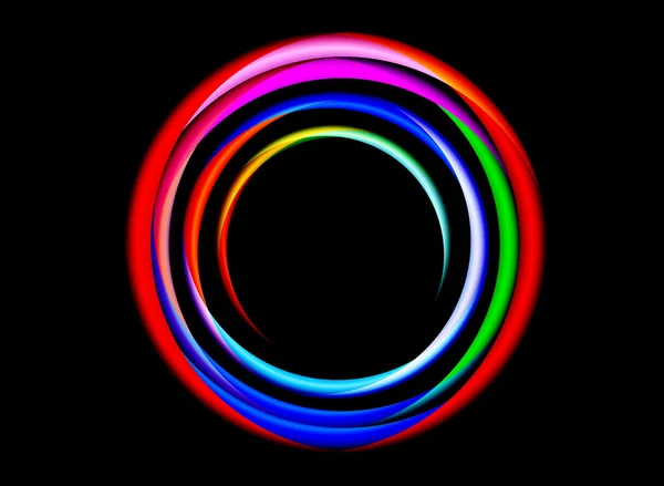 Cercle multicolore — Image vectorielle