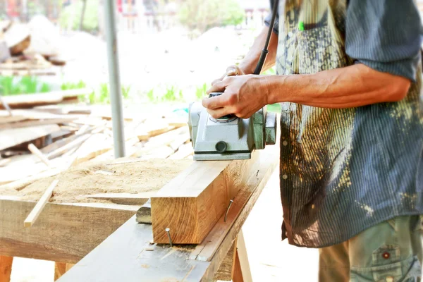 Trabalhos de carpintaria — Fotografia de Stock