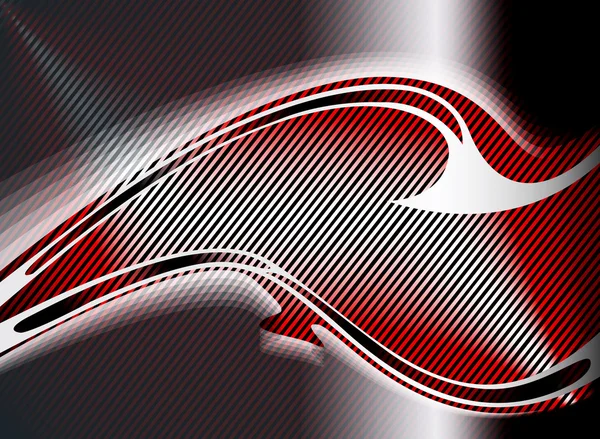 Ligne rouge — Image vectorielle