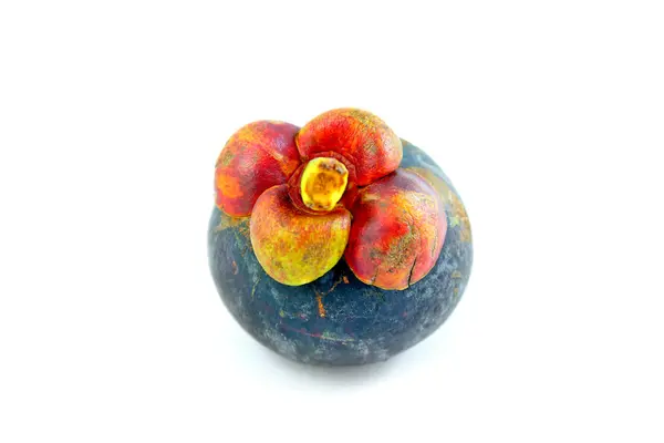 Мангостан фрукти — стокове фото