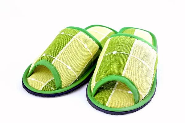 Cloth slippers — Stock Photo, Image