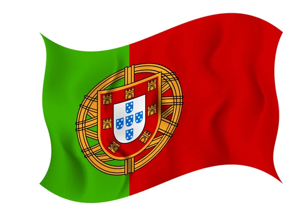 Flaga Portugalii — Wektor stockowy