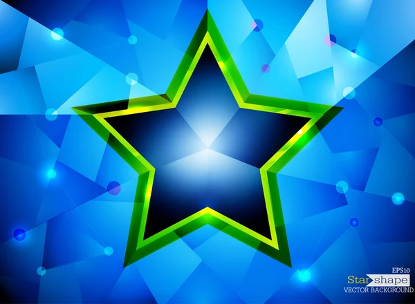 Блестящая звезда — стоковый вектор