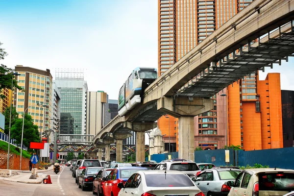 Cityscape in Kuala Lumpur Malaysia — Stock Photo, Image