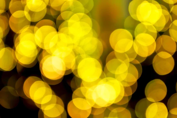 Gold defocus lights — Stock Photo, Image