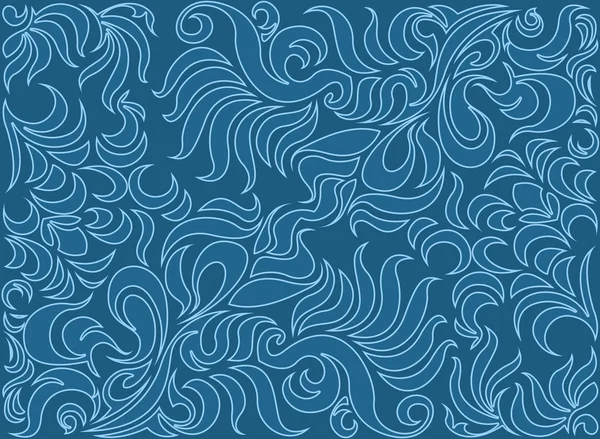 蓝色图案抽象背景 — 图库矢量图片