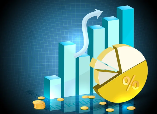 Investimenti — Vettoriale Stock