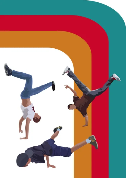 Breakdance — Image vectorielle