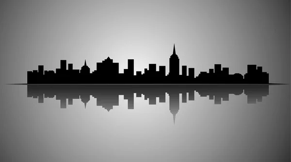 City silhouette — Stock Vector