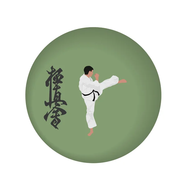 Karate. — Vector de stock