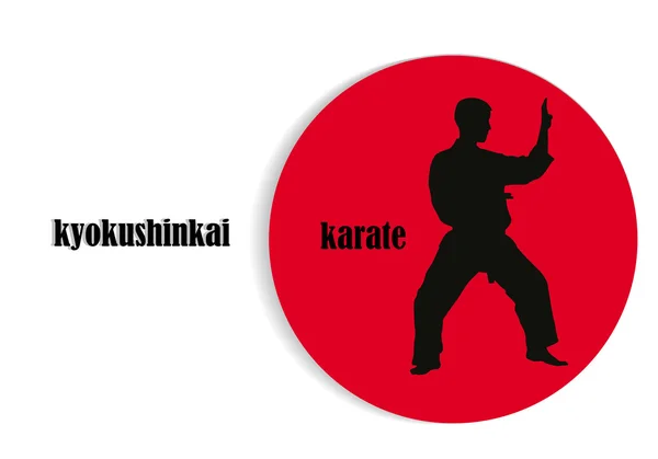 Karate — Stock Vector