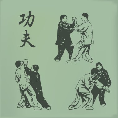 Kung fu clipart