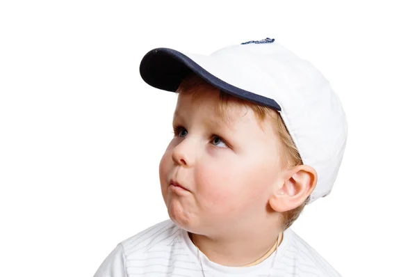 A kisfiú portréja közelről — Stock Fotó