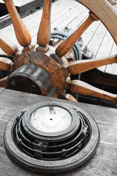 Ratten på en gamla segelfartyg — Stockfoto