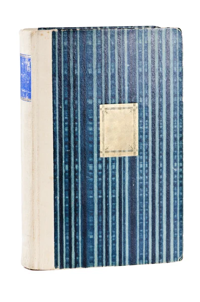 Livro velho, isolado em branco — Fotografia de Stock