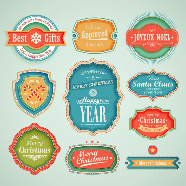 Kerst set — Stockvector