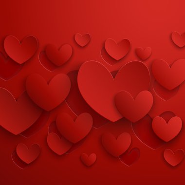Valentines Day abstract background. clipart