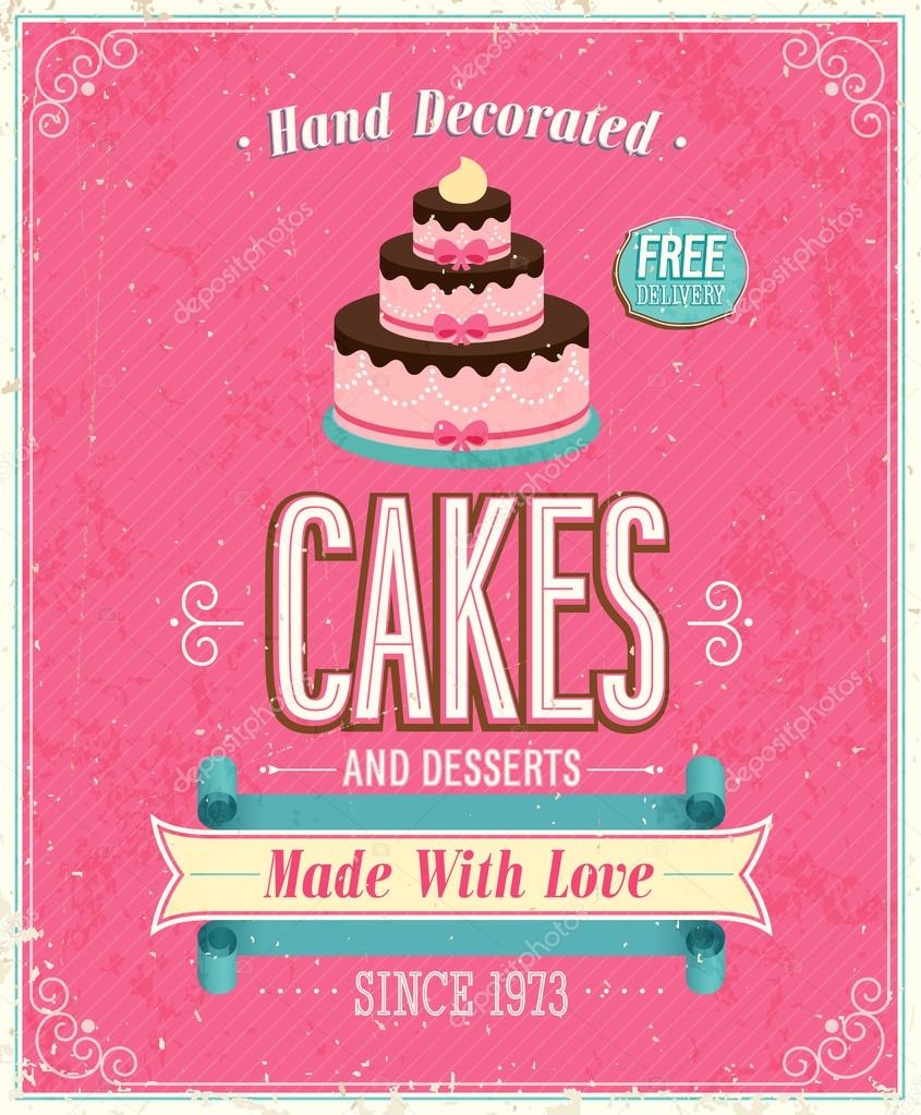 22,22 Cake flyer Vector Images, Cake flyer Illustrations Within Cake Flyer Template Free