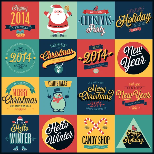 Set de Navidad — Vector de stock