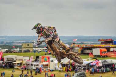 Motocross in UK clipart