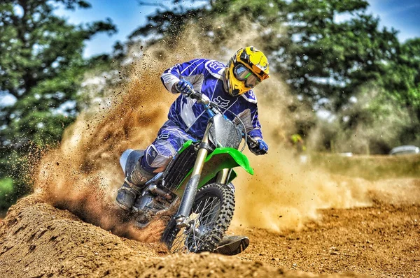 Motocross, Egyesült Királyság — Stock Fotó