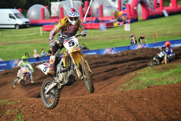 Motocross i uk — Stockfoto