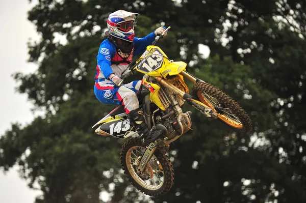 Motocross i uk — Stockfoto