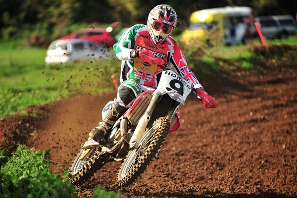 Motocross i uk — Stockfoto