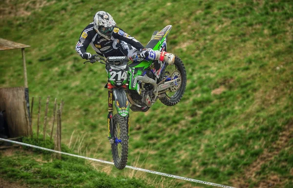 Motocross en Reino Unido Fotos de stock libres de derechos