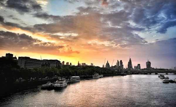 Londra...gece ve gündüz — Stok fotoğraf