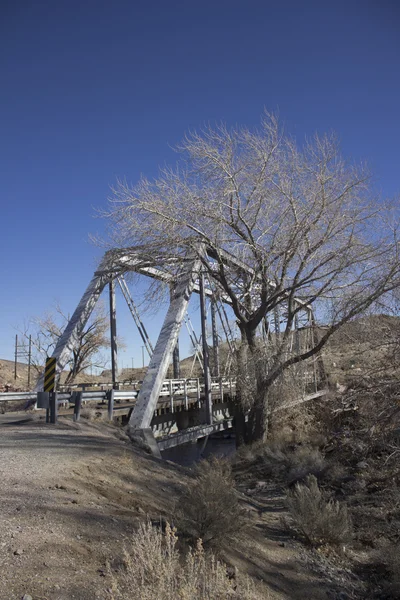 An old steel bridge — Stock Photo, Image