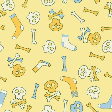 kafatasları ile şirin seamless modeli