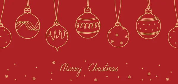 Merry Christmas ve yeni yıl kartı