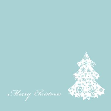 Merry Christmas ve yeni yıl kartı