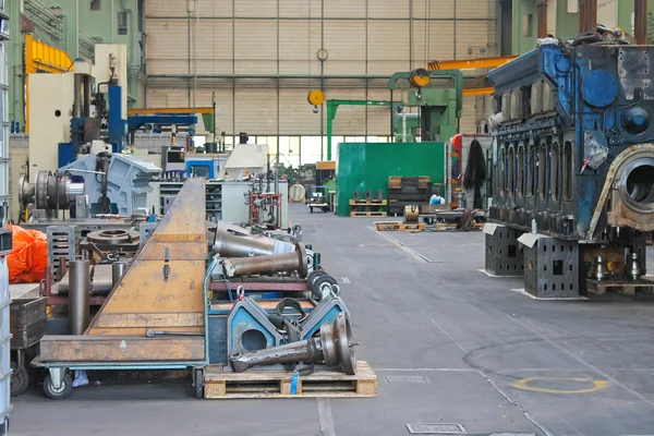 En el taller de reparación de astilleros — Foto de Stock