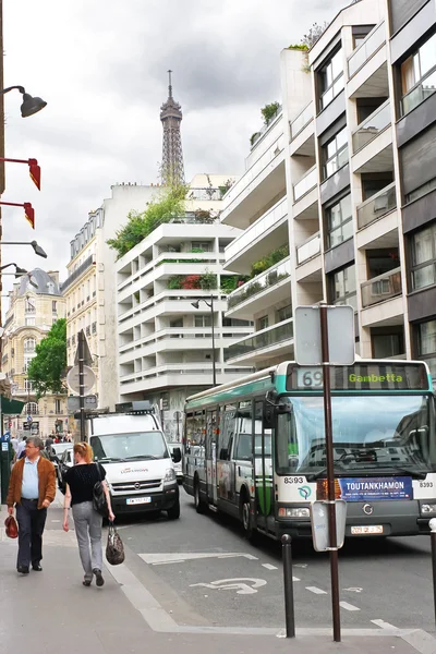 Paris sokaklarında. Fransa — Stok fotoğraf