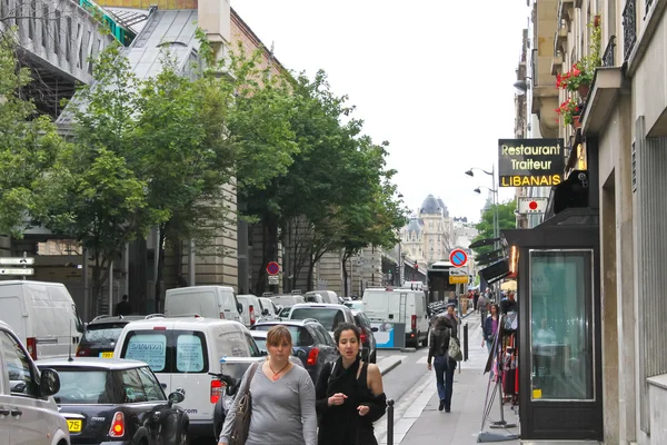 Paris sokaklarında. Fransa — Stok fotoğraf