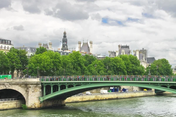 Seine köprü. Paris. Fransa — Stok fotoğraf