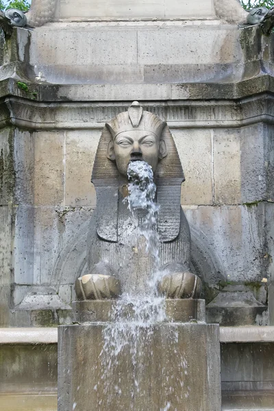 Sphinx of Fontaine du Palmier (1806-1808). Paris, France. — Stock Photo, Image